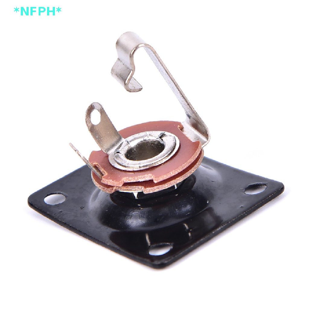 Nfph &gt; Đĩa Jack Cắm Đầu Ra Hình Vuông Màu Bạc Phong Cách Mới Cho Đàn Guitar