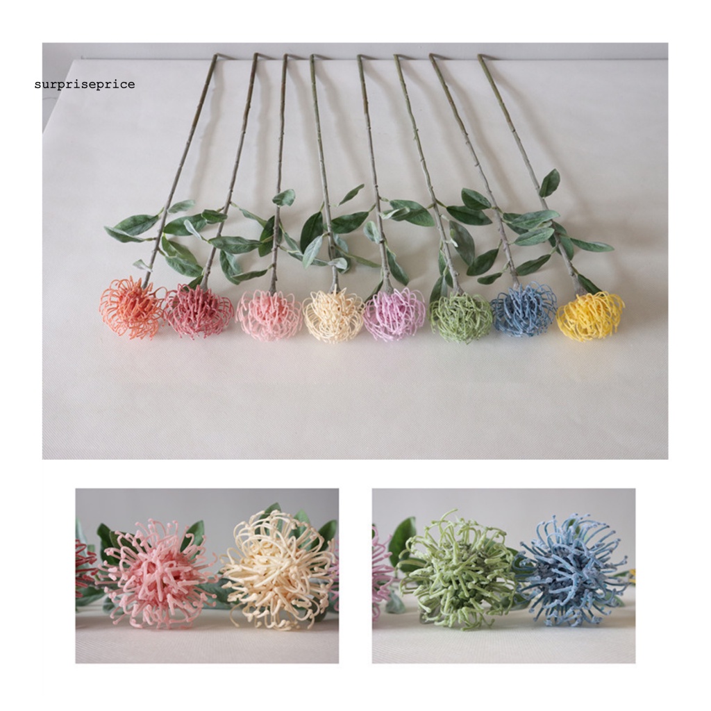 1 Nhánh Hoa Dương Xỉ Nhân Tạo Bằng Pincushion DIY Trang Trí Nhà Cửa / Tiệc Cưới