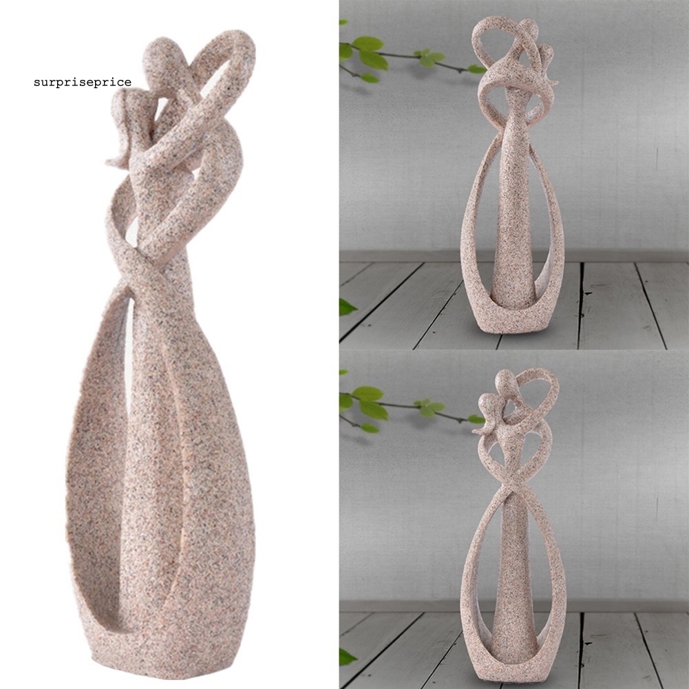 Tượng Điêu Khắc Hình Người Yêu Bằng Đá Cát Resin Trang Trí Nhà Cửa