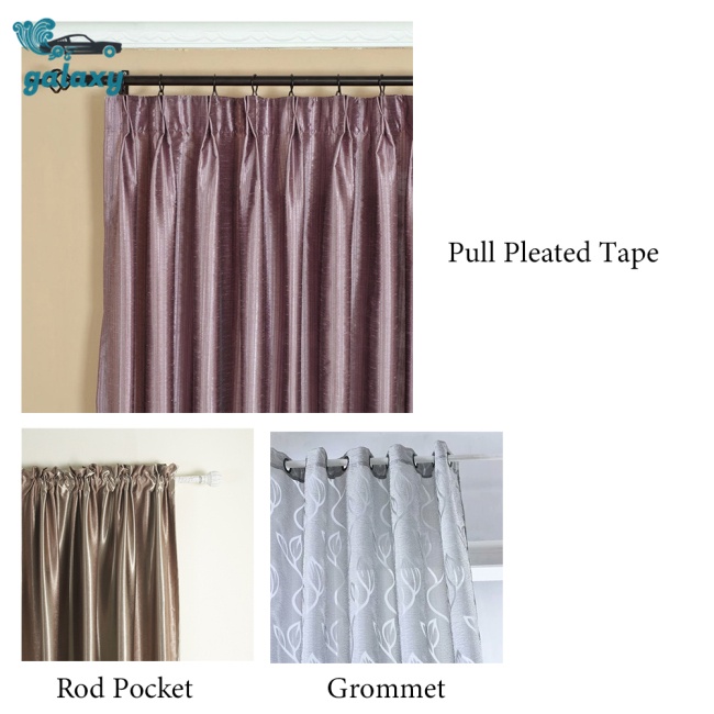 1 Rèm Cửa Bán Nguyệt Họa Tiết Lá Cây Sang Trọng Trang Trí Nhà Cửa / Khách Sạn