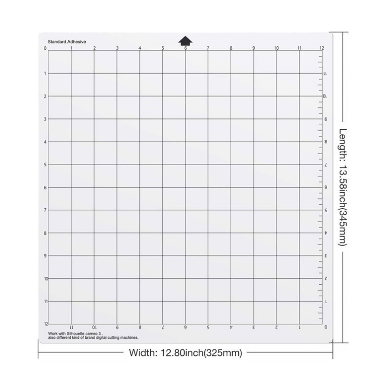 Tấm dán vật liệu cắt SDX1200 tiêu chuẩn 12x12 inch  hoặc 12x24 inch