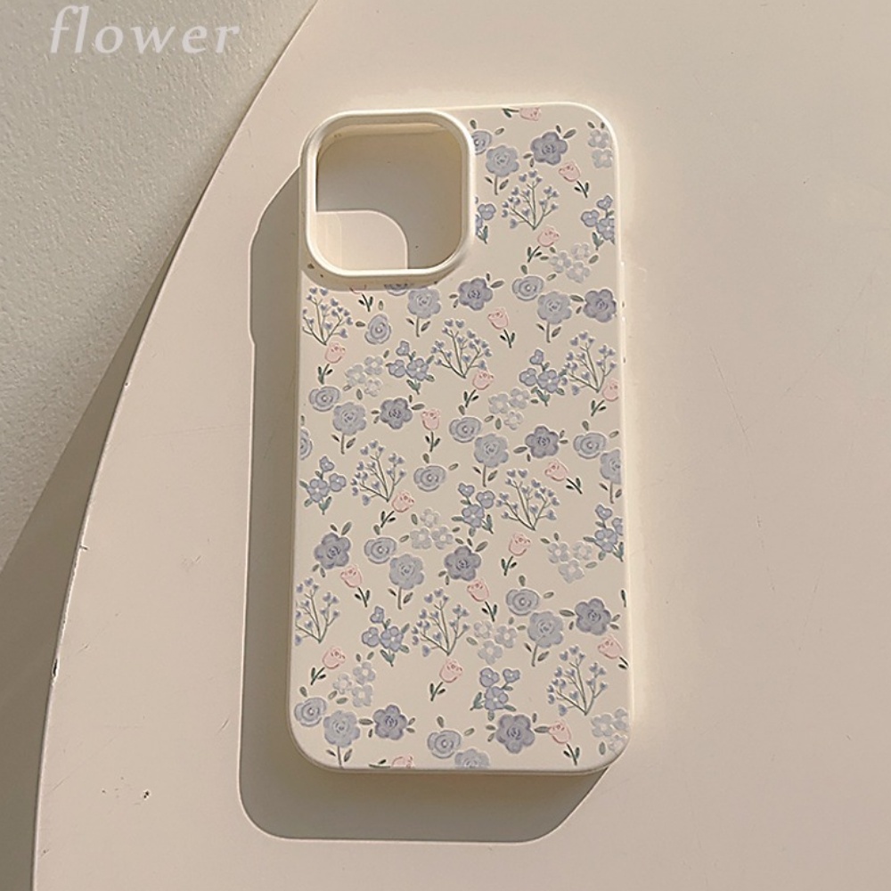 Ốp Điện Thoại TPU Mềm Chống Bụi Chống Rơi Họa Tiết Hoa Tulip Cho IPhone 14 13 12 11 Pro Max X XR 8 7 Plus SE