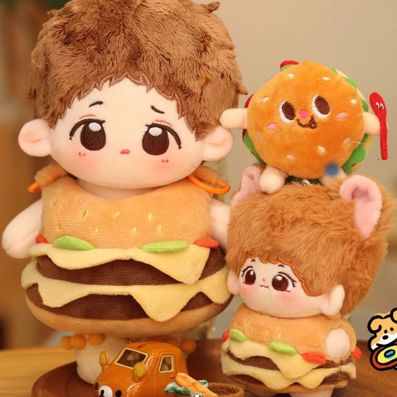 Quần Áo Cho Búp Bê Em Bé 20cm Bằng Cotton Túi Đi Chơi