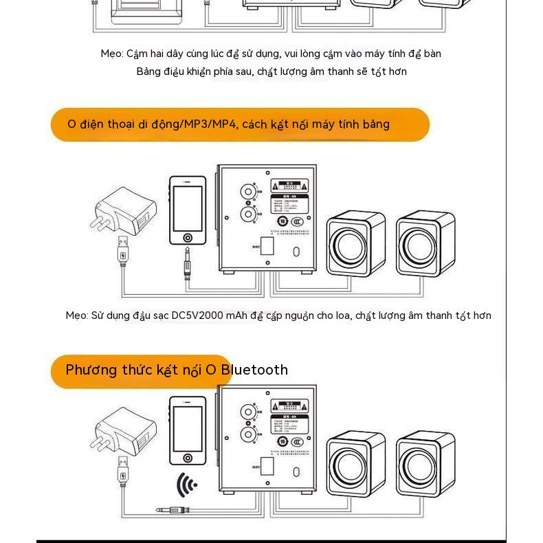 Loa Máy Tính Âm Lượng Lớn Loa Siêu Trầm Máy Tính Âm Thanh Chất Lượng Cao Âm Thanh Phòng Khách Gia Đình Nhỏ