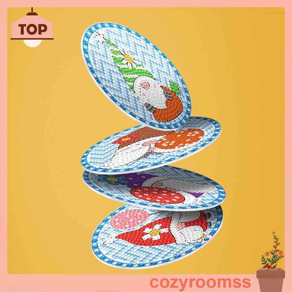 Đế Lót Ly Pha Lê Có Thể Tái Sử Dụng Kèm Giá Đỡ Tiện Lợi Sự Bảo Vệ