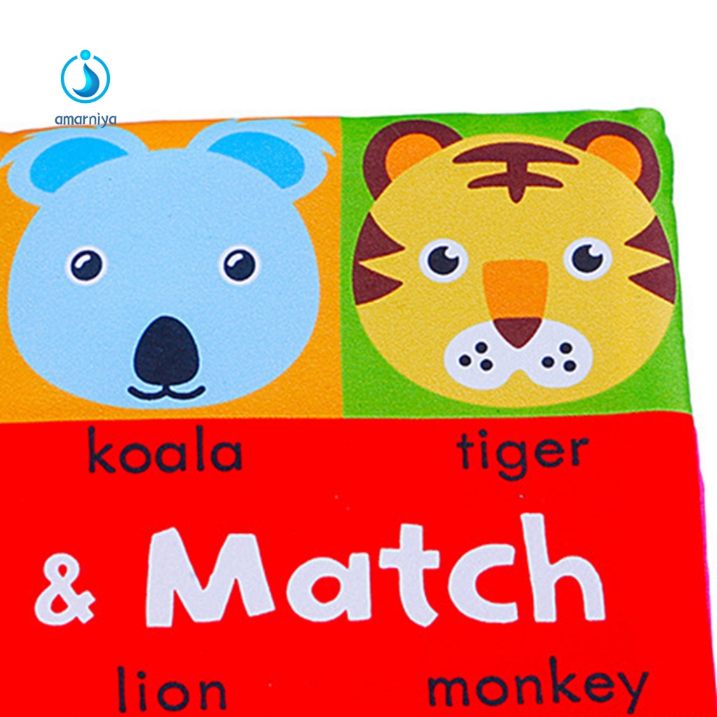 Amar Sách Vải Chống Nhăn Dễ Dàng Làm Sạch Sáng Tạo Cho Bé Mọc Răng