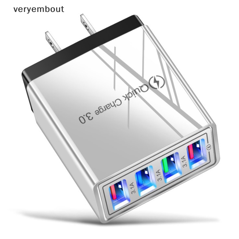 Bộ Sạc Nhanh USB 3.0 Chuyên Dụng Cho Điện Thoại Thông Minh