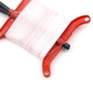 Cuộn Dây Thả Diều Polyester Màu Trắng Dài 50M Mới
