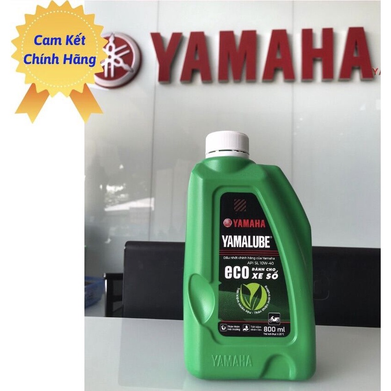 Nhớt xe số eco yamalube 800ml 10w40