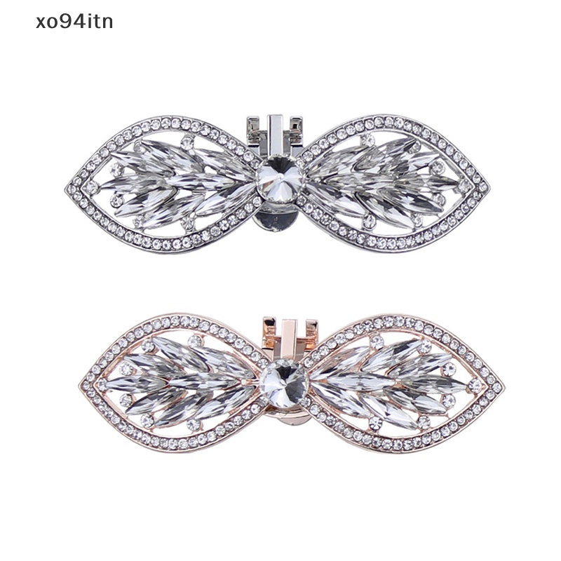 Khóa Kẹp Kim Loại Đính Đá Trang Trí Giày Thời Trang Cho Nữ