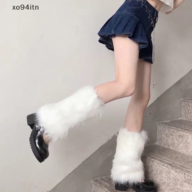 Vớ Dài tn Màu Trơn Giữ Ấm Chân Phong Cách Gothic Harajuku Nhật Bản Dễ Thương Thời Trang Cho Nữ