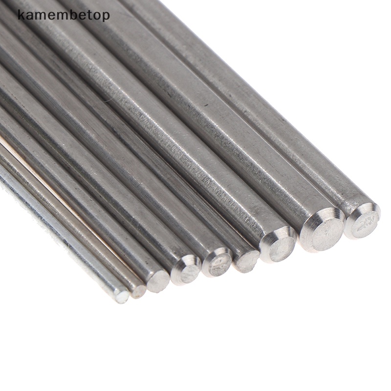 Thanh Trục Bằng Thép Không Gỉ Đường Kính 2 / 3 / 4 / 5 / 6mm Cho Xe Điều Khiển Từ Xa