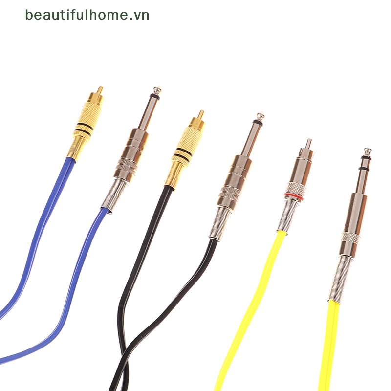 Phích Cắm Phono RCA Bằng Silicon Tiện Dụng Cho Máy Xăm