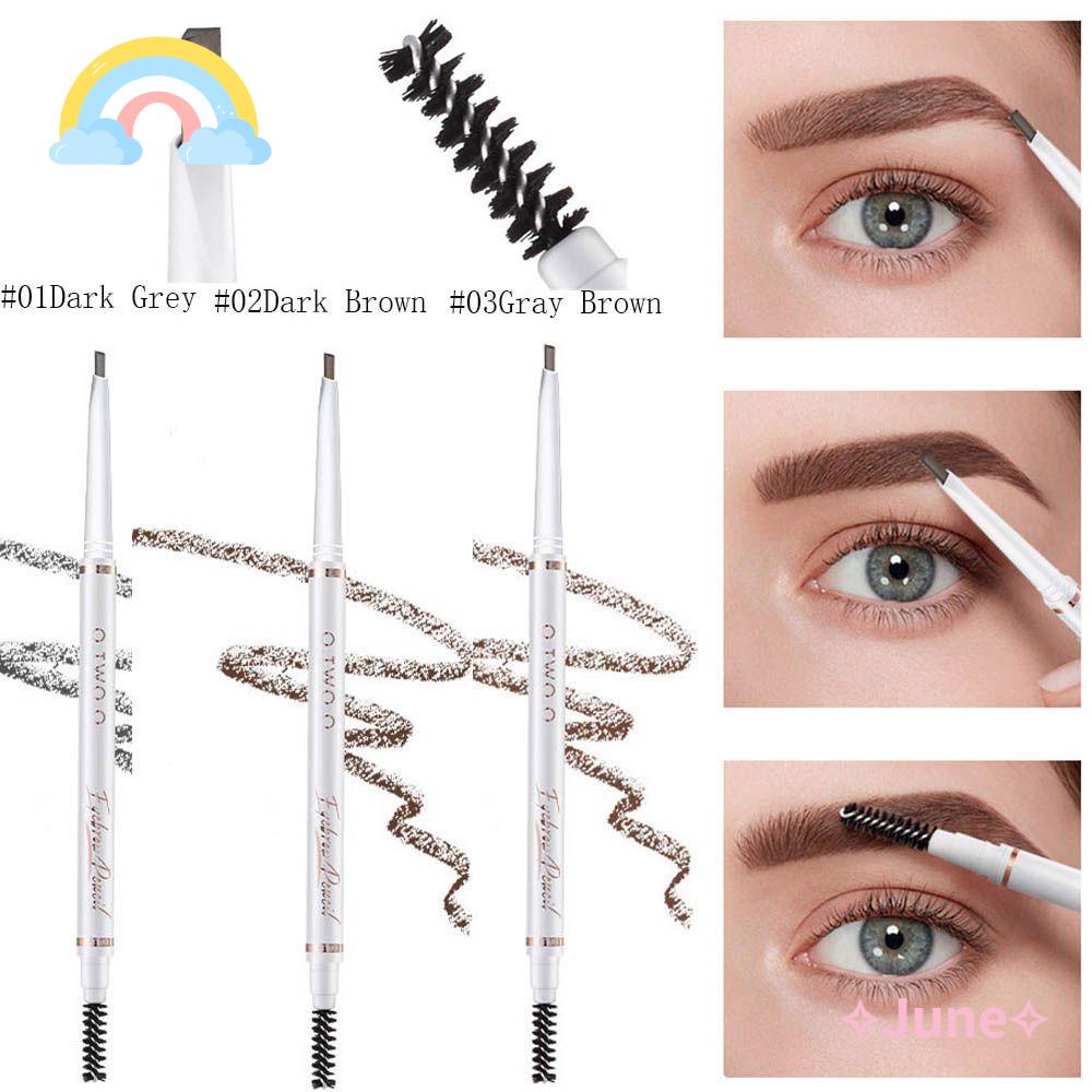 Bút Chì Kẻ Lông Mày Hai Đầu Siêu Mỏng Kháng Nước
