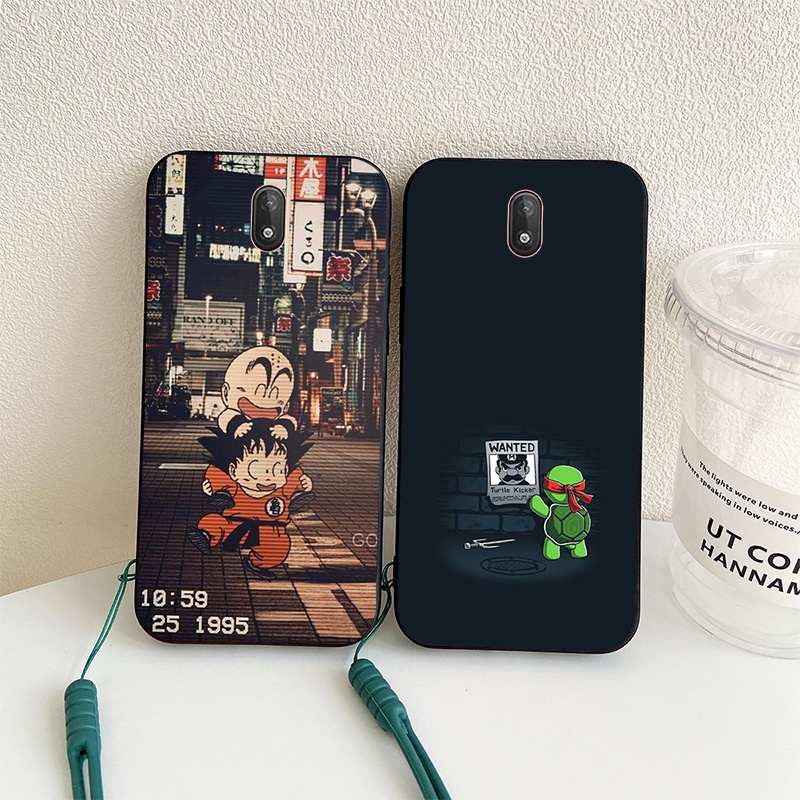 Ốp Lưng In Hình Pikachu / stitch Đáng Yêu Cho Nokia C2 NokiaC2