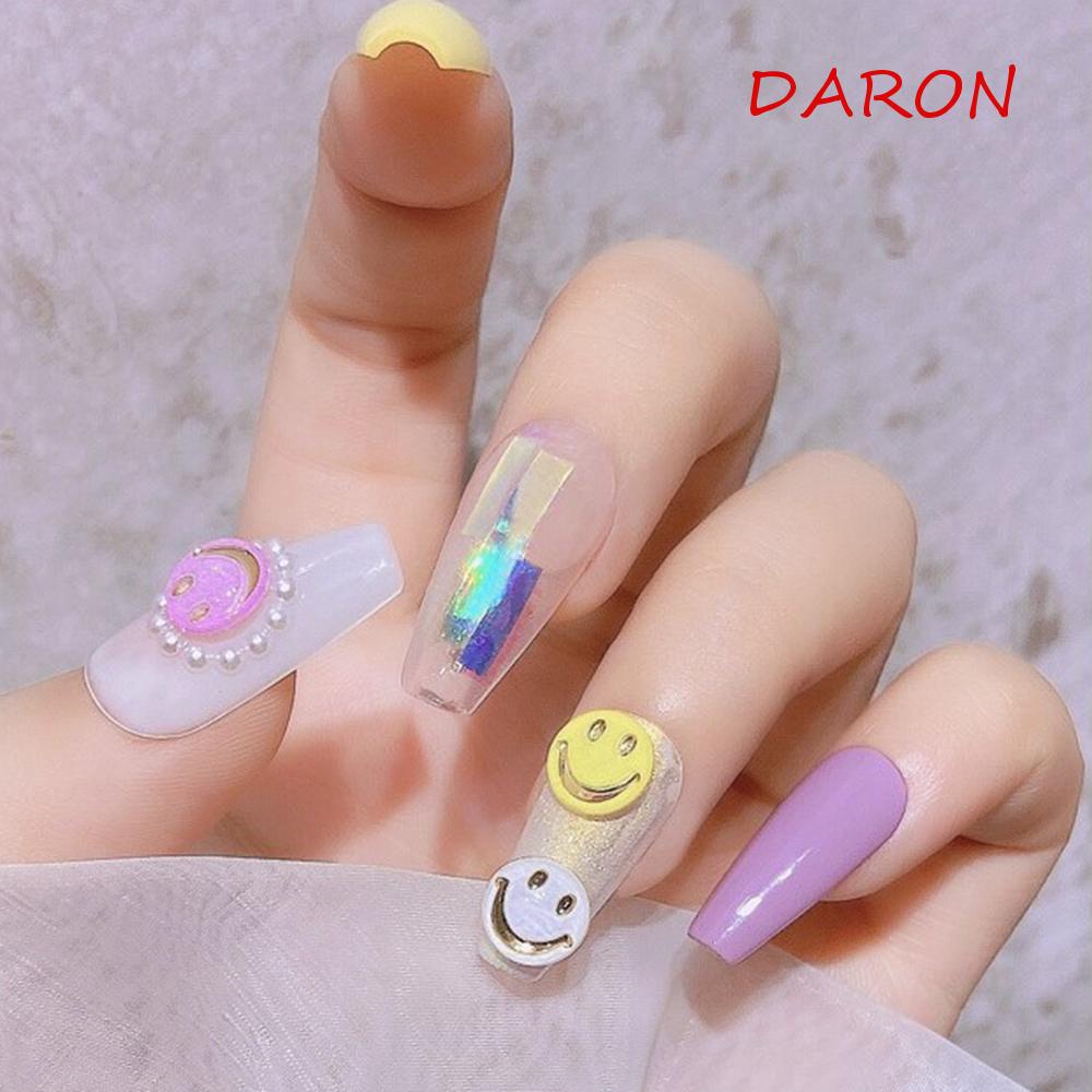 Trang Sức Móng Tay Hình Mặt Cười Dễ Thương|Phụ Kiện Trang Trí Móng Tay Nghệ Thuật
