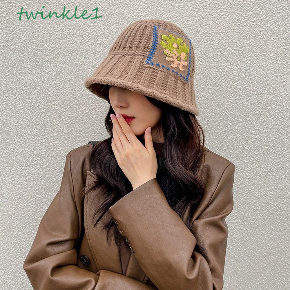 Mũ Bucket Dệt Kim Chống Nắng Họa Tiết Hoa Phong Cách Hàn Quốc Thanh Lịch Cho Nam