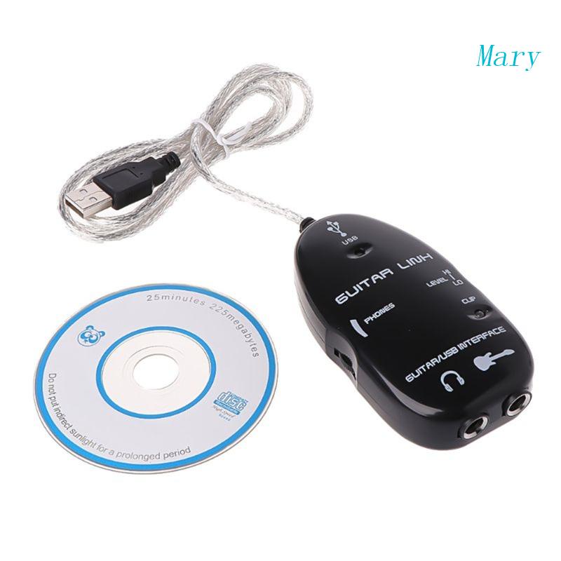 Usb Pickup Hiệu Ứng Thẻ Ghi Âm Cho Đàn Guitar