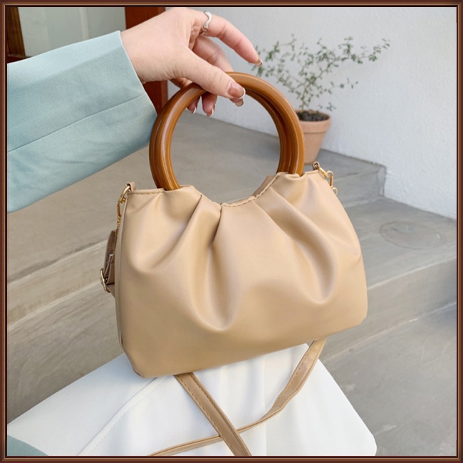 Túi Xách Da Pu Mini Hình Đám Mây Xinh Xắn Cho Nữ