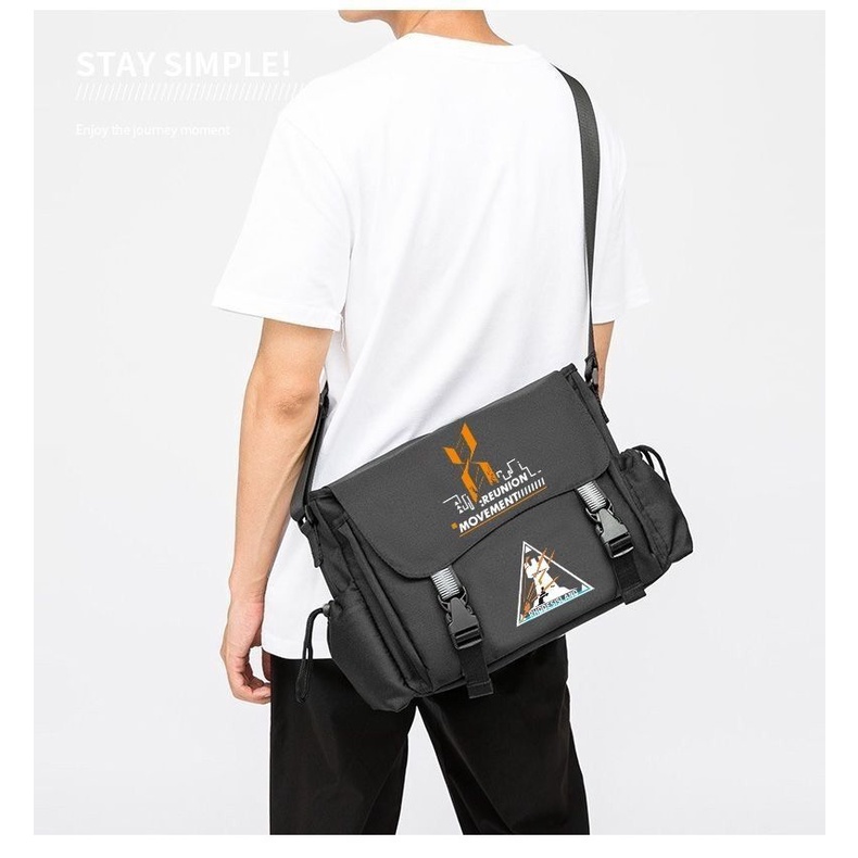 Arknights Tomorrow Ark Rhode Island Amia game around shoulder bag crossbody bag tide cool men and women students casual backpack