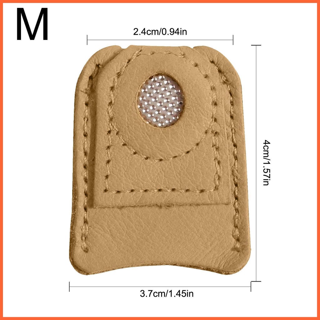 Đệm Da Bảo Vệ Ngón Tay Khi May Vá