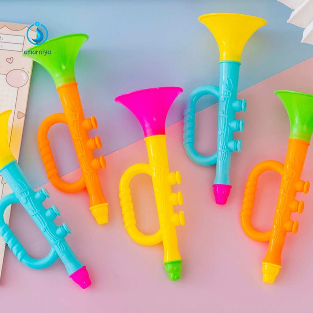 Set 2 Kèn Trumpet Đồ Chơi Kích Thích Trí Thông Minh Cho Bé