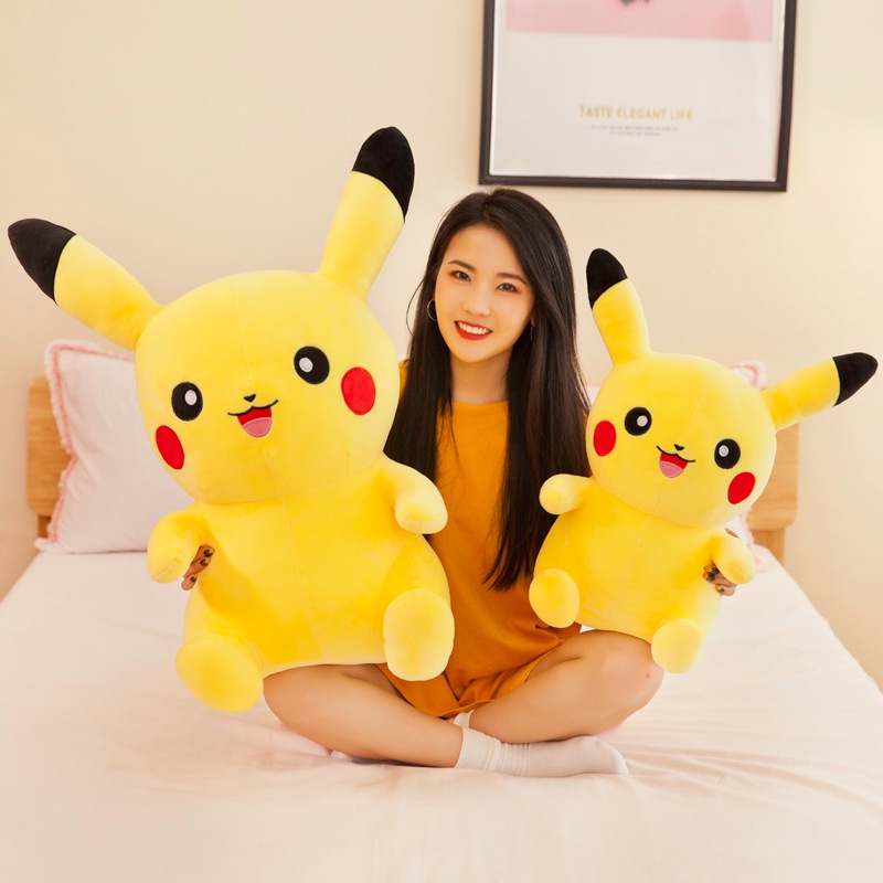 Pikachu Nhồi Bông Dễ Thương Dùng Làm Quà Tặng Cho Bé
