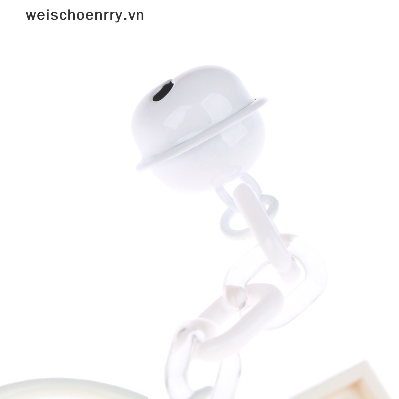 Móc Khóa Hình Cây Kem Nhồi Bông Đáng Yêu