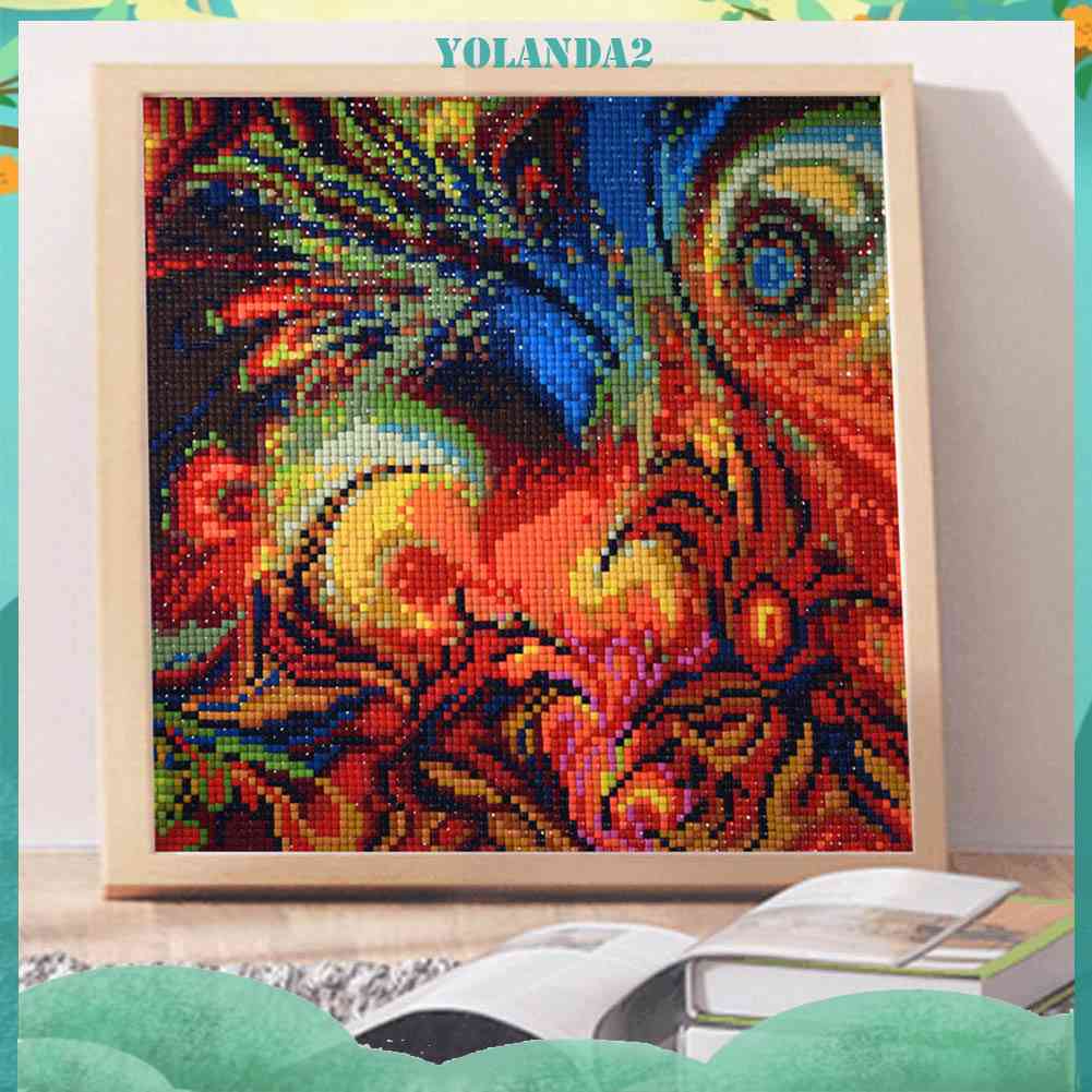 Tranh Đính Đá Kim Cương Toàn Bộ 5D DIY Hình Vẽ Lễ Hội Tuyệt Đẹp