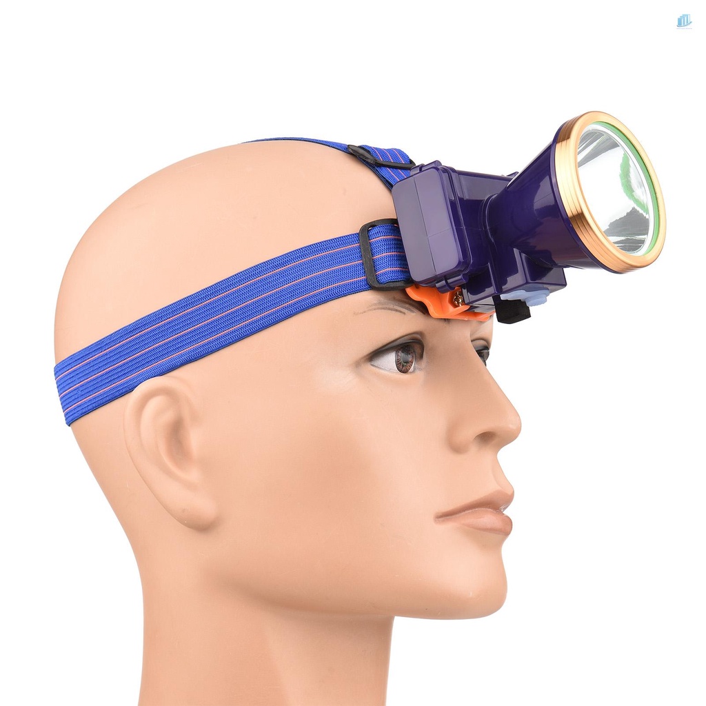 Đèn Pin LED Đeo Đầu Thông Minh 3 Chế Độ Bằng Silicon Co Giãn Chống Thấm Nước Tùy Chỉnh Tiện Dụng Chất Lượng Cao