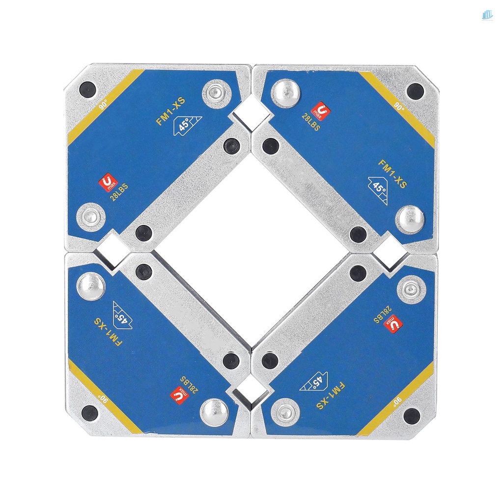 Bộ 4 Dụng Cụ Sửa Chữa Máy Hàn Từ Tính 45 Độ Chuyên Dụng s2mwvn° 90° 135° Dụng Cụ Định Vị Đa Năng Có Nam Châm