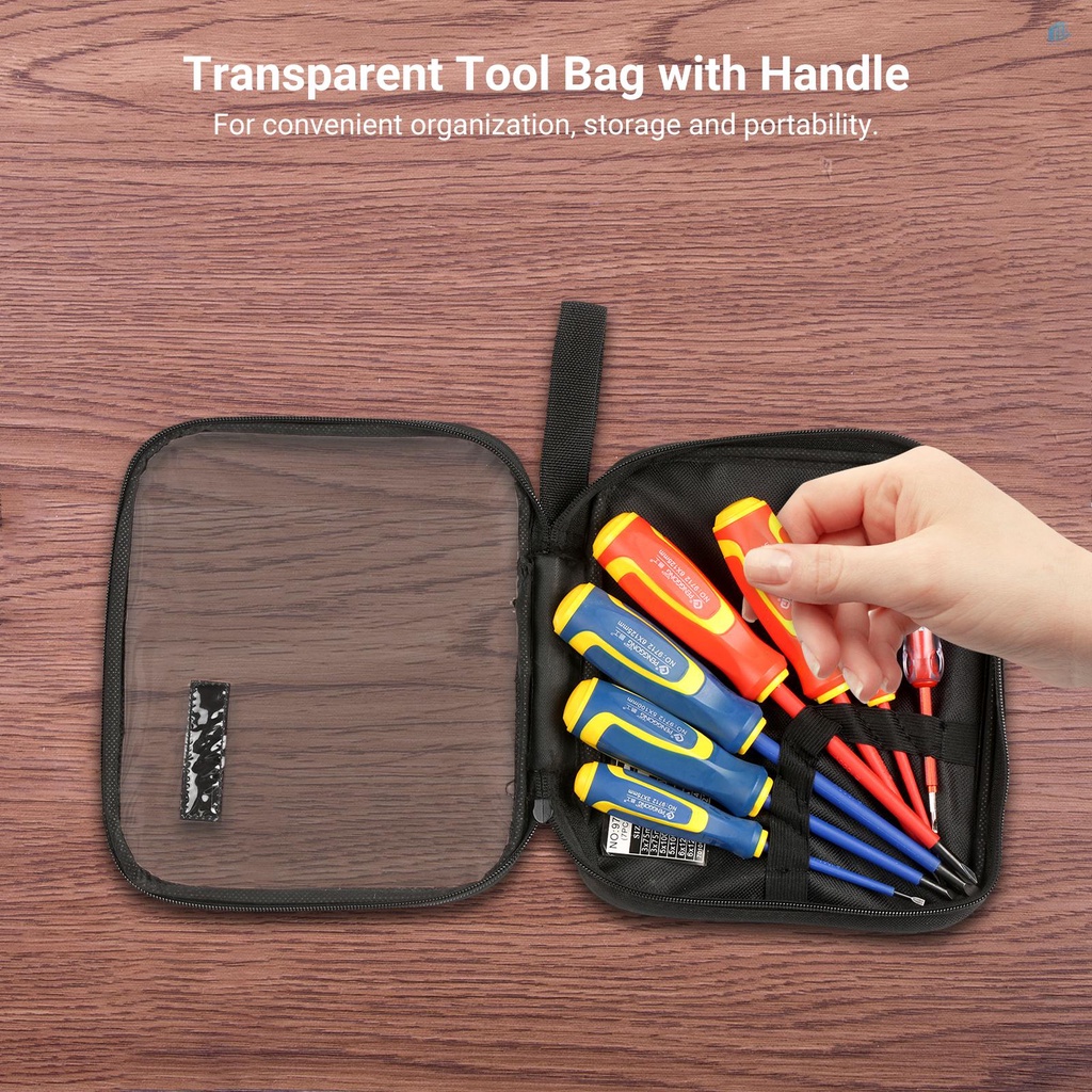 Bộ 7 Tua Vít Nam Châm Cách Điện (s2mwvn) PENGGONG Philips Và Đầu Phẳng Chuyên Dụng Cho Thợ Điện