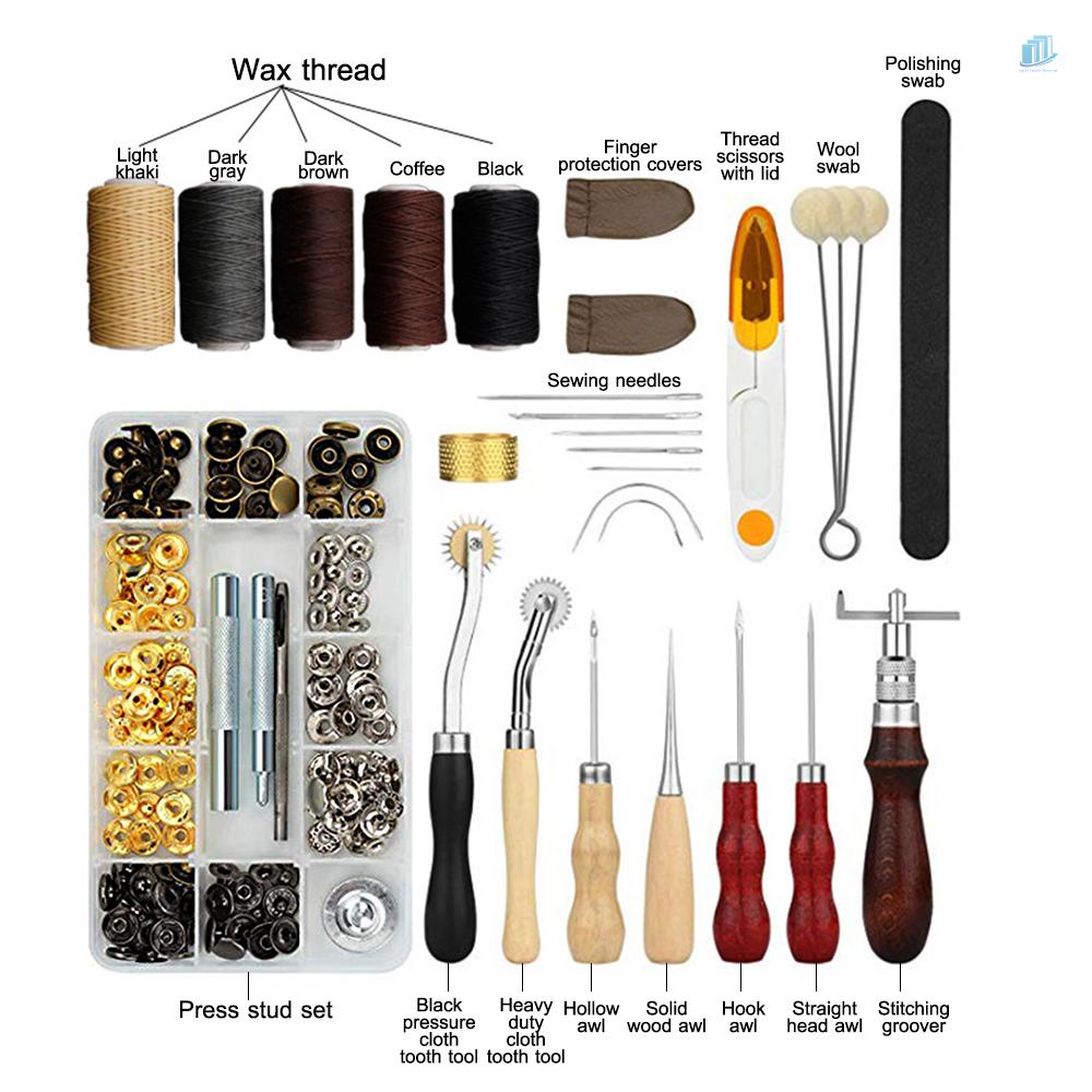 Bộ 28 Dụng Cụ May Đồ Da Thủ Công Chuyên Dụng