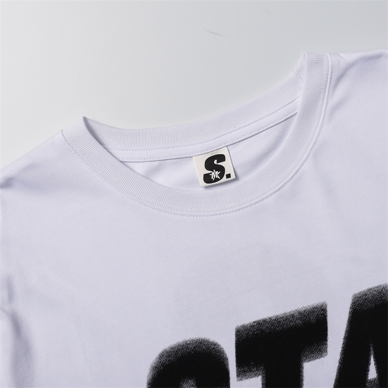 Sta- Áo Thun Tay Ngắn In Hình monogram Đường Phố Mới Nhất Thời Trang Cho Nam Và Nữ