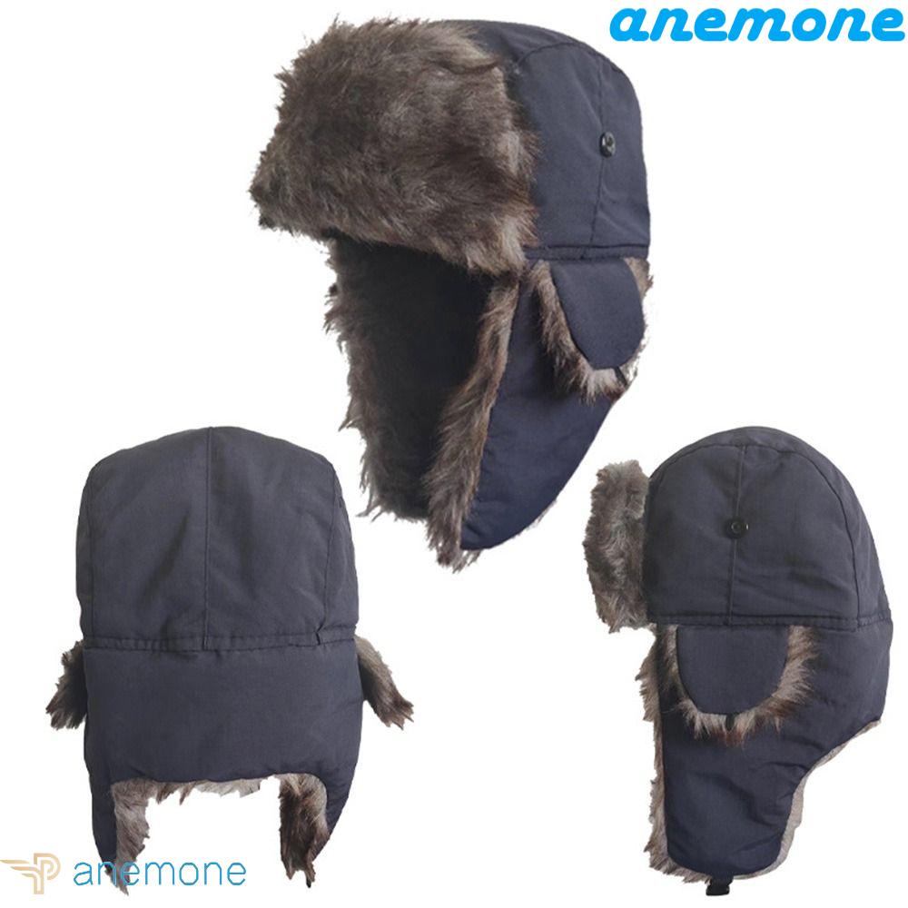 Mũ Bomber Giữ Ấm Mùa Đông Thiết Kế Dễ Thương Dành Cho Nữ