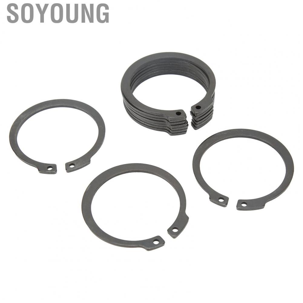 Soyoung AC Compressor Coil Snap Ring  AC Compressor Retaining Ring 50pcs Sturdy  for 508 AC Compressor