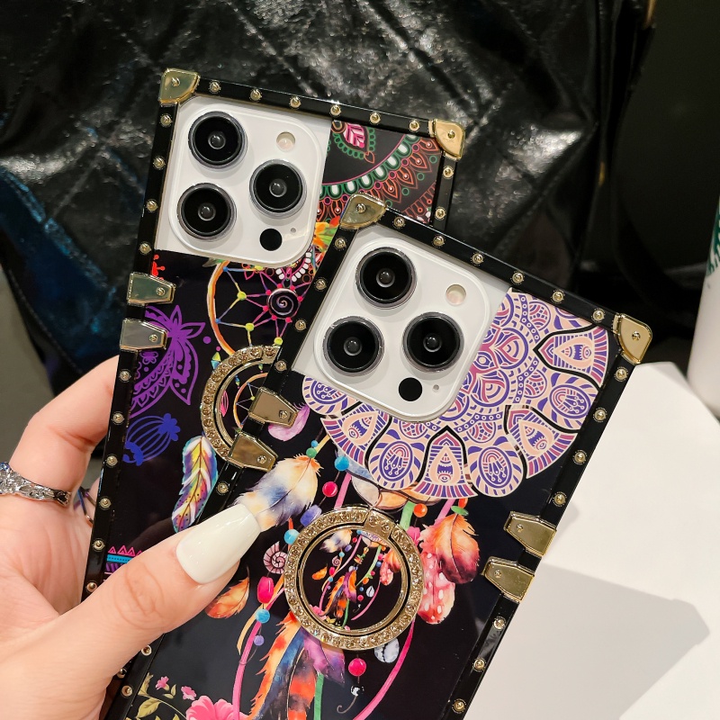 Ốp Điện Thoại Hình Vuông Cho Samsung Galaxy Z Flip 3 4 Flip3 Flip4 A14 A54 A04E M13 A73 A53 A33 A23 s23 + S22 + ULTRA PLUS 4G 5G