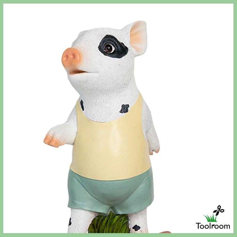 Mô Hình Chú Heo Dễ Thương Dùng Trang Trí Ván Trượt