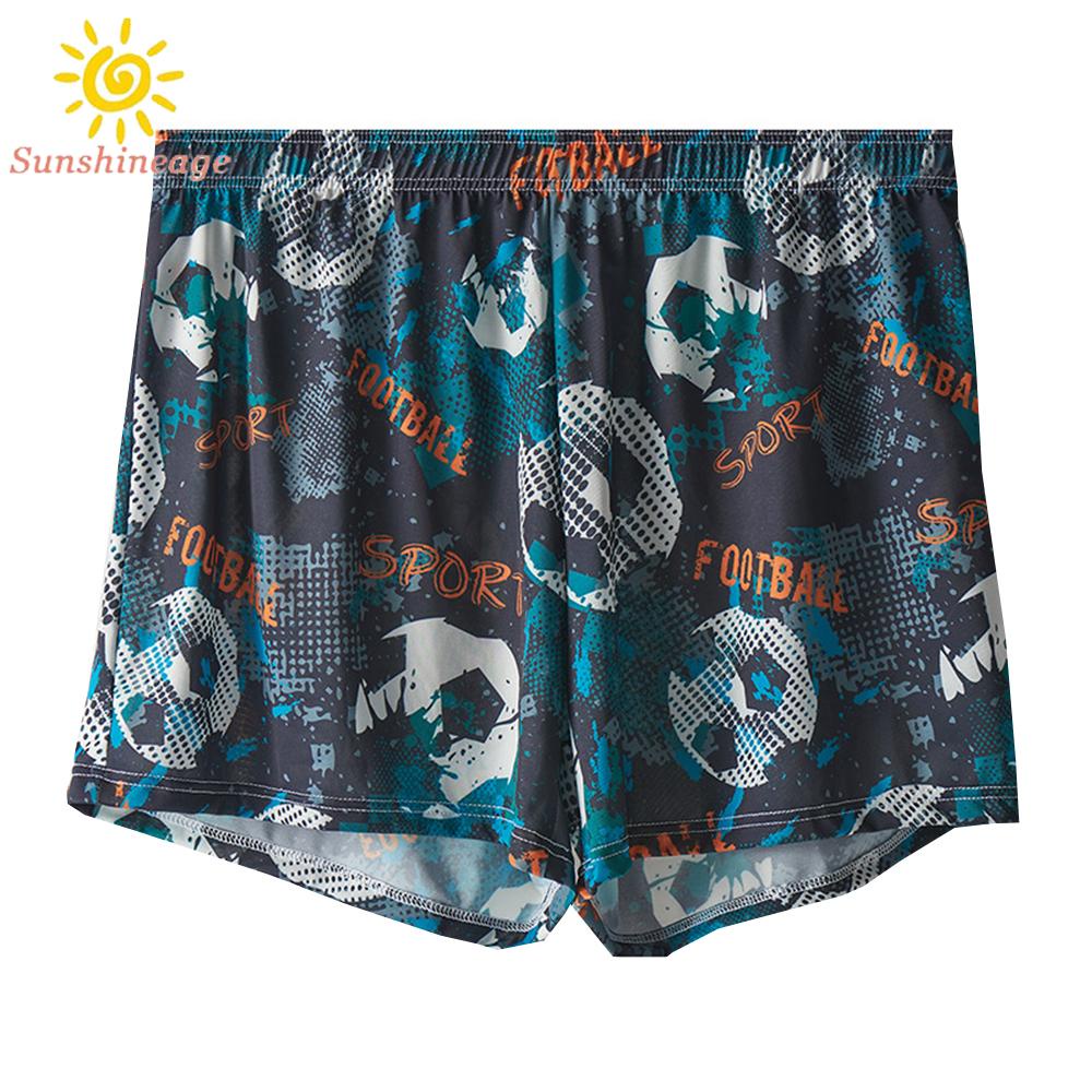Quần Short Ngủ Bằng Lụa Polyester Thoáng Khí Thoải Mái Hợp Thời Trang