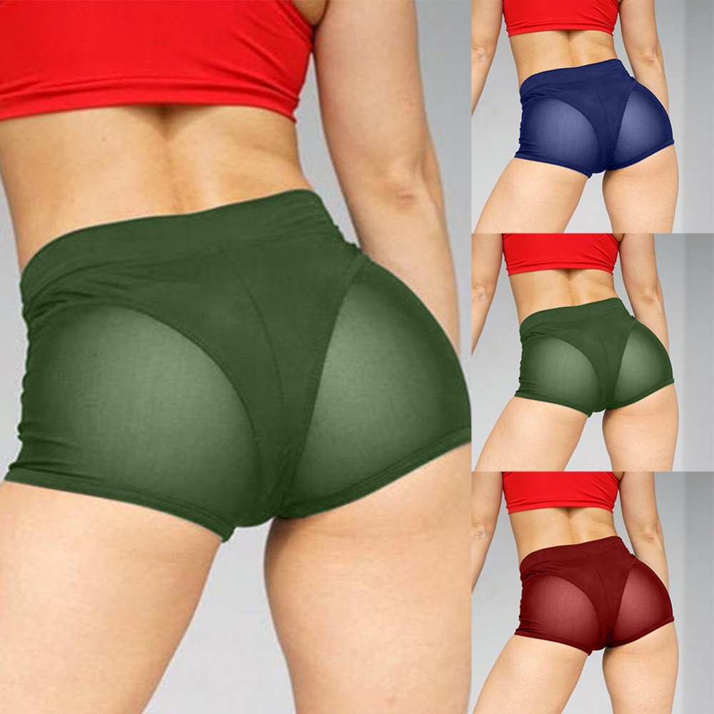 Quần Short Thể Thao PhốI LướI QuyếN Rũ Cho Nữ Size S-2XL