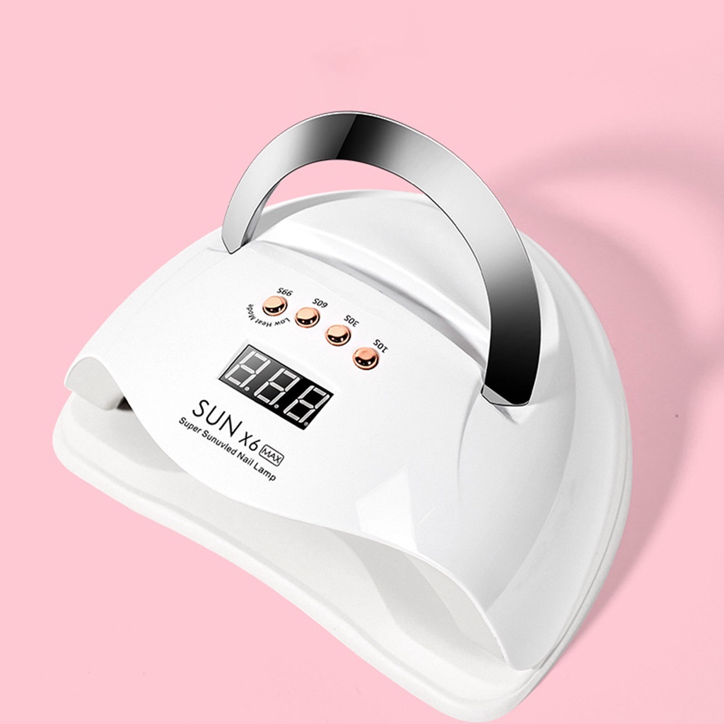 Máy Hong Khô Móng Tay Có Đèn LED Kỹ Thuật Số Nhanh Khô Tiện Dụng Cho Nữ