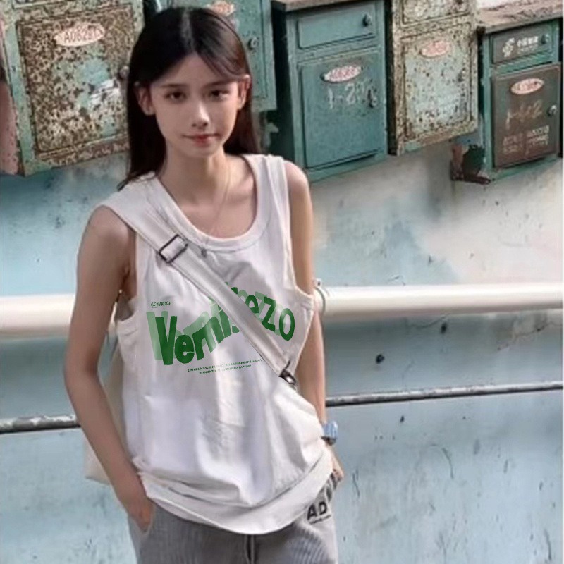 NRVP Áo Thun Cotton Ngắn Tay In Họa Tiết Thời Trang Hàn Quốc Mới 2023