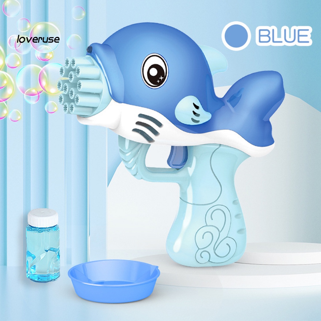 Đồ Chơi Thổi Bong Bóng Tự Động 13 Lỗ Hình Động Vật Biển