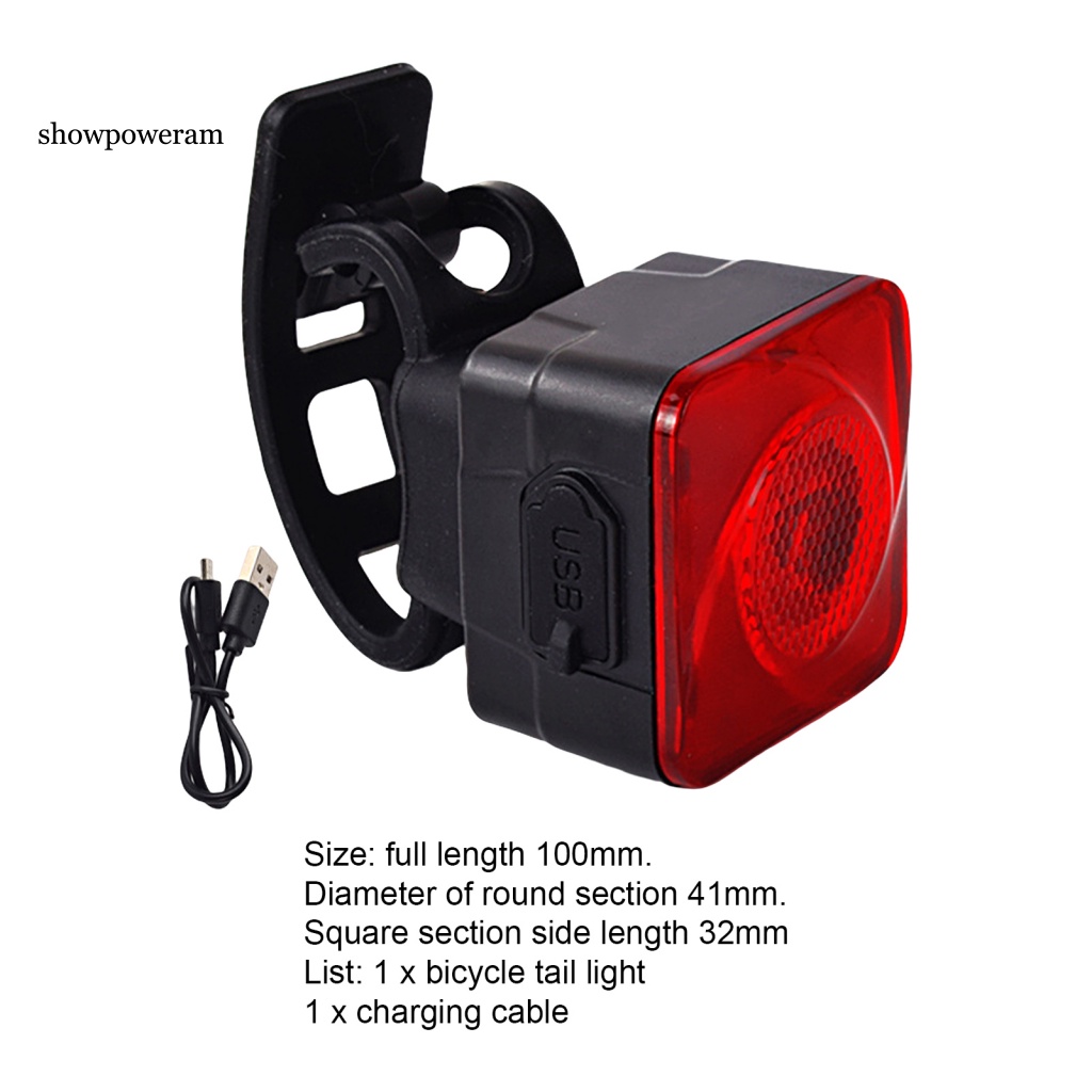 Đèn Cảnh Báo Chống Rách Độ Sáng Cao Có Thể Tháo Rời Gắn Đuôi Xe Đạp Leo Núi