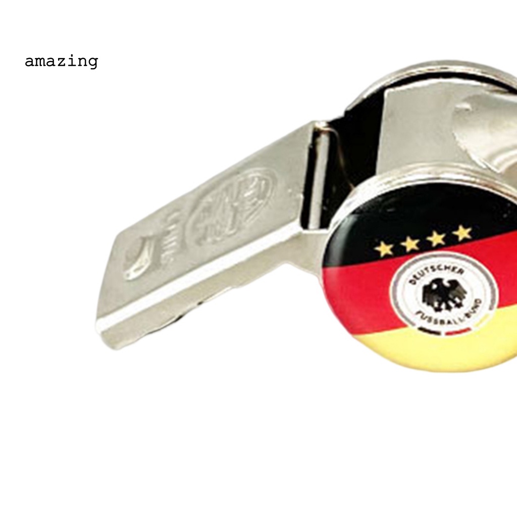 Còi Thổi Trọng Tài Thể Thao Bằng Kim Loại Nhỏ Gọn Tiện Dụng