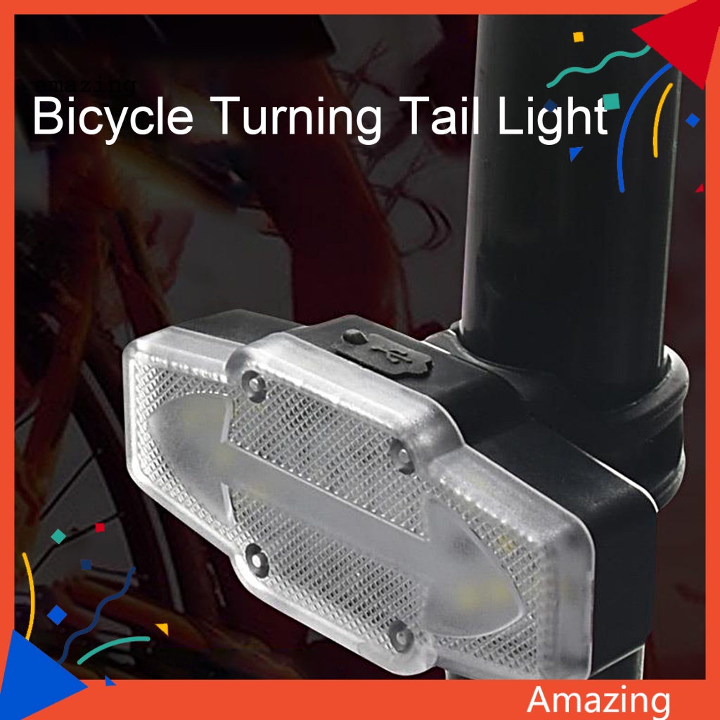 1 Bộ Đèn Cảnh Báo Có Thể Tháo Rời Gắn Đuôi Xe Đạp