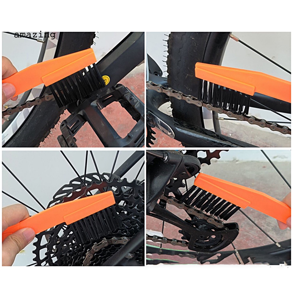 1 Bộ Bàn Chải Xích Xe Đạp Chống Biến Dạng Tiện Dụng
