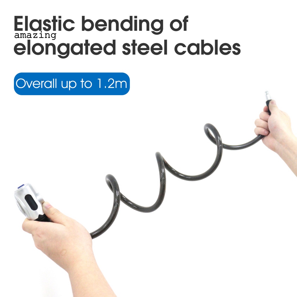 Ổ Khóa Xe Đạp Bằng Hợp Kim Kẽm Hình Trụ Chống Mòn / Bụi Bẩn Tiện Dụng