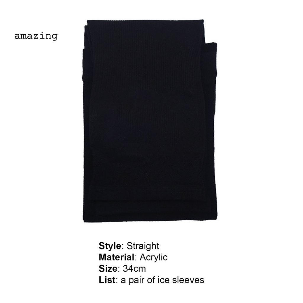 1 Cặp Găng Cánh Tay Mềm Làm Mát Cho Hoạt Động Thể Thao Ngoài Trời