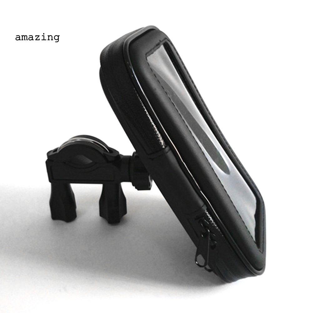 Túi Đựng Điện Thoại Chống Thấm Nước Có Thể Chạm Màn Hình Cảm Ứng Gắn Tay Lái Xe Đạp